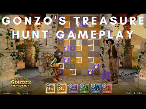 Gonzo's Treasure Hunt Live Gameplay