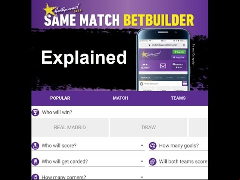 Hollywoodbets Same Match Bet Builder Guide